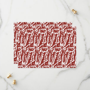 Reserve A Data Formas de abstrato vermelho e laranja se misturam 