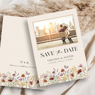 Reserve A Data Foto Boho Save The Date