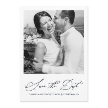 Foto Chic Azul Save the Date