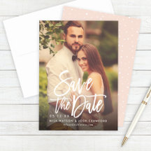 Foto Cor-de-rosa-rosa de Casamento de Script Bruga