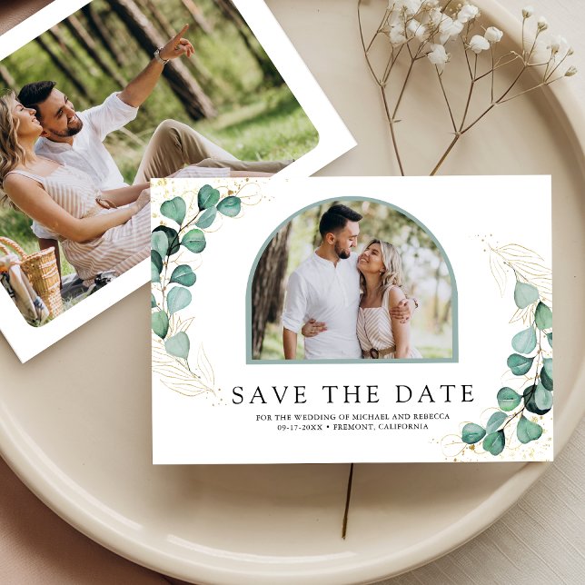 Reserve A Data Foto de Arco de Eucalipto Casamento (Criador carregado)