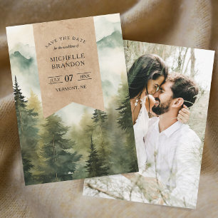 Reserve A Data Foto de Aventura Natural da Montanha Rustic Pine T