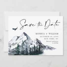 Reserve A Data Foto de Casamento da Floresta das Montanhas Waterc