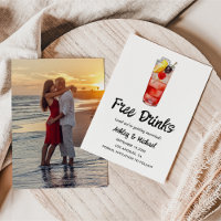 Foto De Casamento De Bebidas Livres Únicas E Casua
