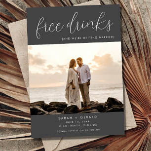 Reserve A Data Foto de Casamento de Destino de Praia de Bebidas G