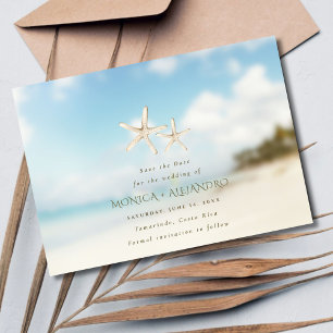 Reserve A Data Foto de Casamento de Destino de Praia Starfish