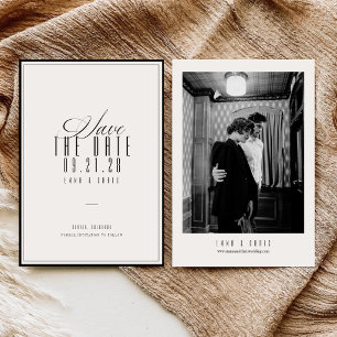 Reserve A Data Foto de casamento elegante e sofisticada com estil