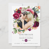 Foto de casamento floral em aquarela Boho