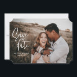 Reserve A Data Foto de casamento geométrico floral fotográfica<br><div class="desc">Foto de casamento geométrico floral fotográfica para salvar a data. Em púrpuras,  pinças,  castanhos e verdes. A moderna toma conta do casamento rústico com escrita manual.</div>