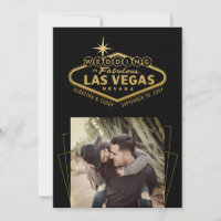 Foto de casamento Gold Black Las Vegas