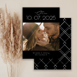 Reserve A Data Foto de Casamento Minimalista com Topografia Moder