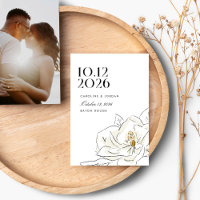 Foto de Casamento Mínimo Moderno da Magnolia Branc