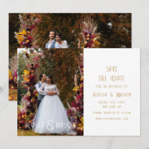 Foto de casamento moderno em ouro elegante