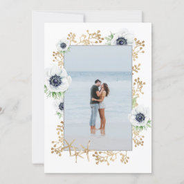 Reserve A Data Foto de Flor Anêmona Elegante Moderna de Watercolo