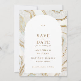 Reserve A Data Foto de Fundo de Ágata Quartz para Casamento