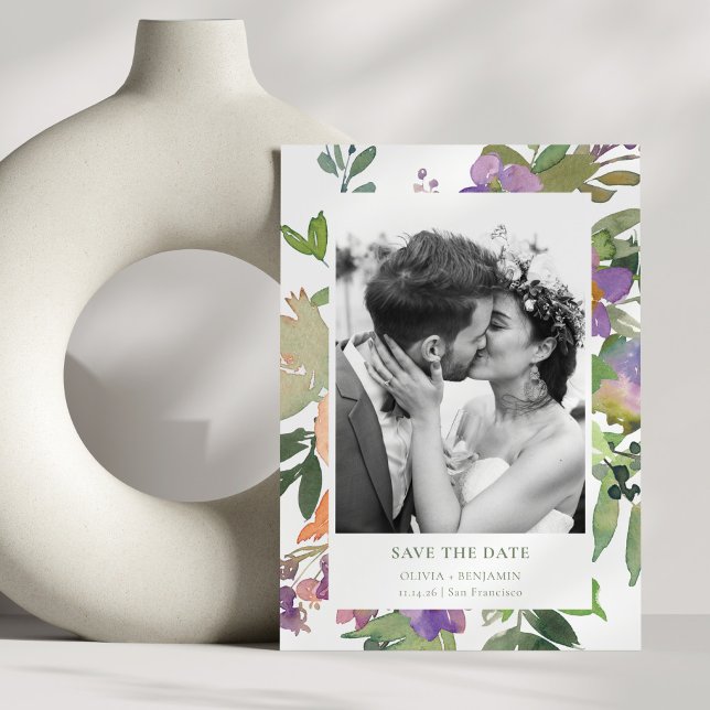 Reserve A Data Foto de Jardim Floral de Molho Molhado Pintado à M (Criador carregado)