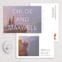 Foto de Nomes de Negrito Modernos Salvar a Data