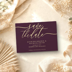 Reserve A Data Foto de Salvar Data de Casamento Figo à Meia-Noite