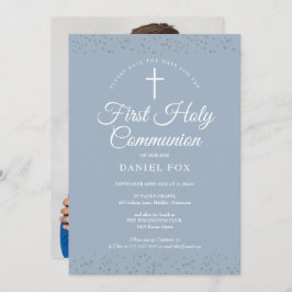Reserve A Data Foto de Stardust Azul, Primeira Comunhão