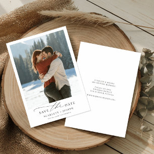 Reserve A Data Foto do Casamento Romântico Ocidental do inverno