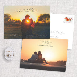 Reserve A Data Foto do Cheio Detalhado do Tipo de Script bonito p