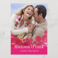 Foto do desfile de bolinhas Salvar a data rosa-que