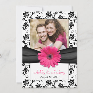 Reserve A Data Foto Floral Preto-Rosa Rosa, Cor-de-Rosa, Salvar a
