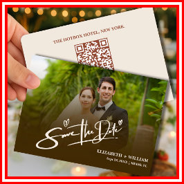 Reserve A Data Foto Laranja Queimada | Código QR Salve a Data