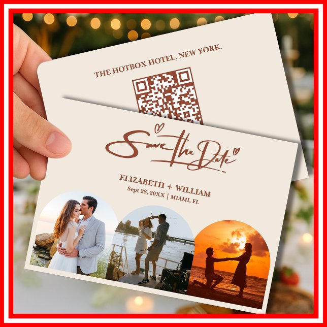 Reserve A Data Foto Laranja Queimada | Código QR Salve a Data (Criador carregado)