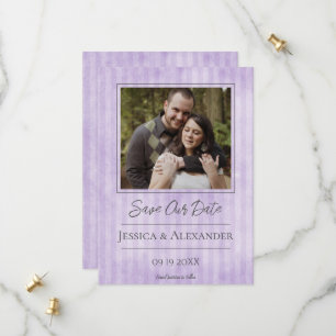 Reserve A Data Foto Listrada Vintage   Roxo Salve a Data
