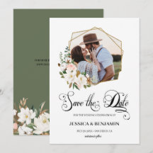 Foto Magnólia Algodão Floral Folhas Dourado Geomét