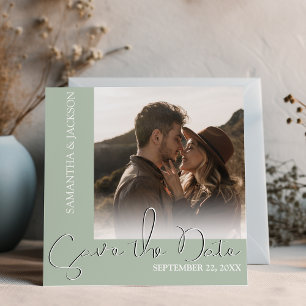 Reserve A Data Foto mínima moderna  