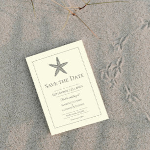 Reserve A Data Foto Monograma Estrela do Mar Amarela