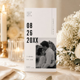 Reserve A Data Foto Ousada de Edição de Casamento Salve a Data