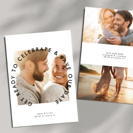 Reserve A Data foto ousada moderna 'preparem-se para celebrar'