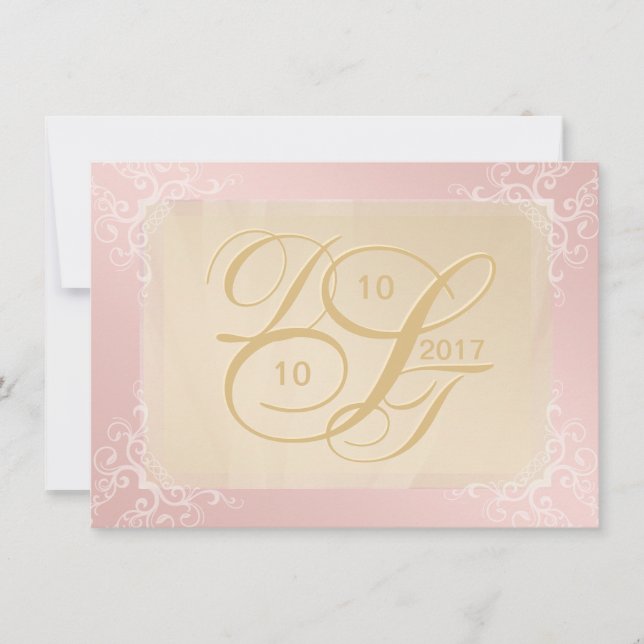 Reserve A Data Foto para salvar a data (Frente)