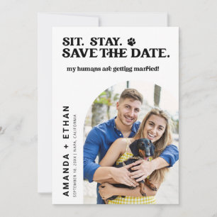 Reserve A Data Foto Personalizada Que Meus Humanos Estão Casando