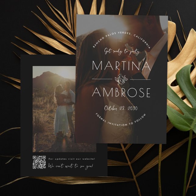 Reserve A Data Foto Romântica (Criador carregado)