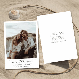 Reserve A Data Foto Romântica De Casamento Minimalista Rustic Boh