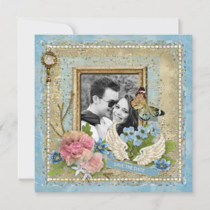 Reserve A Data Foto romântica Salvar a Data