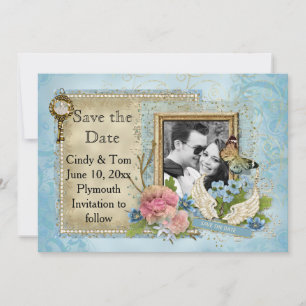 Reserve A Data Foto romântica Salvar a Data