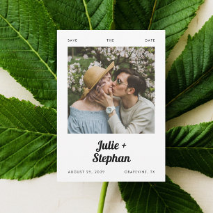 Reserve A Data Foto Romântica Vintage Nomes Retroativos Casual Ca