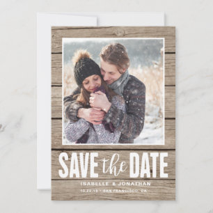 Reserve A Data Foto Rústica Salva a Madeira com Luz de Data