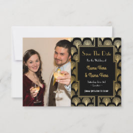 Reserve A Data Foto Salve O Casamento Da Festa 1920s Art Déco