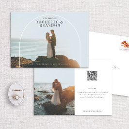 Reserve A Data Foto sofisticada do Cheio Detalhado do Arch Salvar