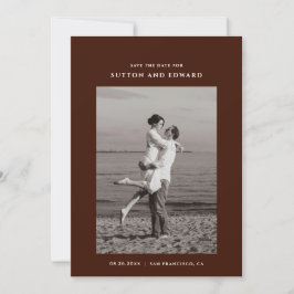 Reserve A Data Foto única muito minimalista