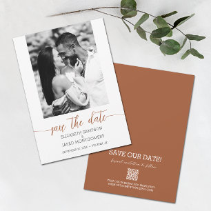Reserve A Data Foto Wedding Terracotta