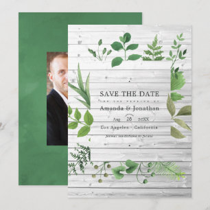Reserve A Data Fotografia de casamento rústico com vegetação da f