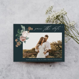 Reserve A Data Fotografia Floral Vintage Casamento Salve A Data