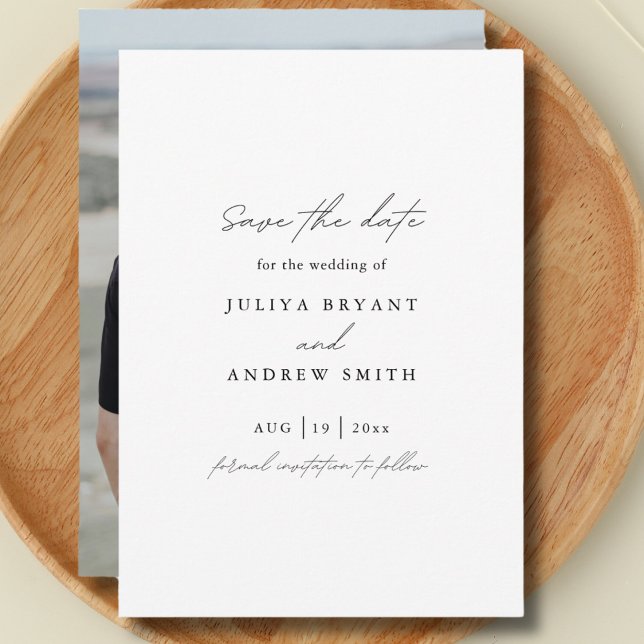 Reserve A Data Fotografia simples do na moda (Criador carregado)